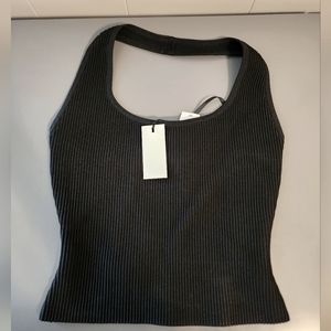 Babaton Sculpt Knit backless black small NWT